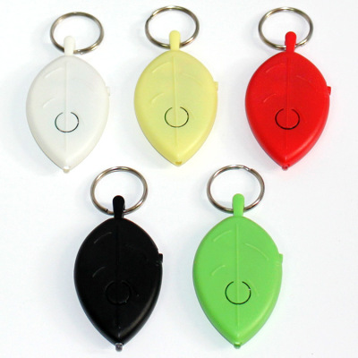 plapie  Customized leaf type key finder, whistle key finder, led smart voice control anti-lost device, gift gift