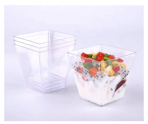 feet mousse cup pudding cup jelly ice cream dessert disposable cup plastic baking packaging dessert cup