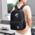 New Schoolbag Men's Fashion Simple Backpack Short-Distance Commuter Business Bag Large Capacity Multi-Purpose Travel Bag Wholesale