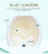 Large Thickened Children's Bath Bucket Bathtub Baby Bathtub Can Sit Infant Plastic Temperature-Sensitive Bath Bath Barrel Bath Bucket