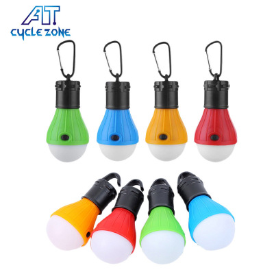 Outdoor Tent Light 3led Portable Hook Lighting Lamp Camping Lamp Portable Mini Emergency Camping Signal Lamp