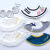 INS New Korean Style 360 Baby Bib Decoration Hundred Days Baby Saliva Towel Detachable Collar Bib Year Old Bib