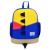 Wholesale New Contrast Color Children's Bags Student Schoolbag Kindergarten Senior Class and Middle Class Backpack Anti-Lost Backpack