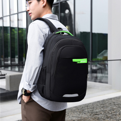 Large Capacity Unisex Backpack Leisure Travel Computer Backpack Fashion Fashionable Student Schoolbag College Students Bag