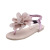 Girls' Sandals 2021 Summer New Bohemian Flowers Baby Shoes Fashion Soft Bottom Student Slippers