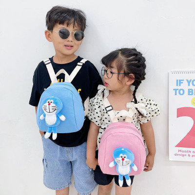 Children's Backpack Cartoon Cute Doll Kindergarten Baby Boy Small Bookbag 1-3-5 Years Old 2 Girls Lightweight Backpack