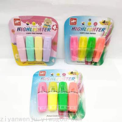 Mini Fluorescent Pen Candy Color and Other Styles Fluorescent Pen Set Student Drawing Key Points Marker