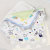 Newborn Pure Cotton Small Square Baby Handkerchief Face Cloth Cartoon Printed Cotton Nursing Towel 10 Pieces