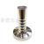 Aluminum Alloy High round Head Full Pass Flange Base round Tube Support Clothing Rod Seat Towel Rack Hanging Seat Fixed Wardrobe Clothes Pole Seat