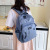 Large Capacity Middle School Student Schoolbag 2021 New Junior High School Student High School Female Multi-Layer Canvas Men's Backpack