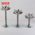 Factory Wholesale Cross-Border Crafts Ornaments Crystal Lotus Candlestick Buddhism Buddha Lamp Butter Lamp Holder Wedding Supplies