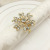 Factory Direct Gold Alloy Diamond Butterfly Napkin Ring Napkin Ring Napkin Ring Napkin Ring Wholesale