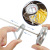 Stainless Steel Deep Frying Pan Thermometer Extended 40cm Bimetal High Temperature Thermometer Oil Thermometer