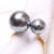 Cross-Border Spot Highlight Pearl U-Shaped Napkin Ring Wedding Napkin Ring Creative round Napkin Ring Gray Napkin Ring