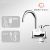 Electric Faucet Instant Hot Kitchen Water Heater Household Instant Hot Water Faucet Hot and Cold Dual-Use Tap Water