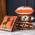 Love Orange Model Room Modern Simple and Light Luxury Decorative Cushion Waist Pillow Car Pillow Sofa Pillow Cases Horse Cushion