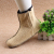 Men's and Women's Winter Thickened Leather Fleece-Lined Sole Floor Socks Non-Slip Warm Foot Sock