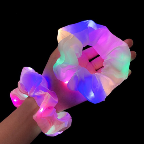 internet celebrity ins luminous large intestine hair ring