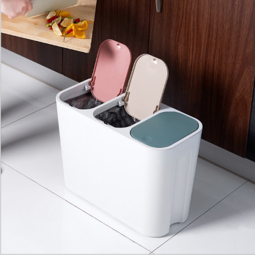 household toilet dry wet separation trash can