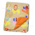 Spring and Autumn Children's Blanket Foreign Trade Printing Children's Blanket Double Layer Baby Blanket Short Plush Lambswool Double Layer Children's Blanket