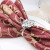 High-End Western Food Silver Crystal Swan Napkin Ring Alloy Diamond Napkin Ring Napkin Ring Napkin Ring