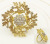 Foreign Trade Hotel Golden Leaves Napkin Ring Napkin Ring Napkin Ring Napkin Ring Alloy Flower Factory Wholesale