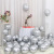 Factory Direct Sales 10-Inch 1.8G Metal Balloon Birthday Decoration Wedding Bedroom Background Wall Layout Chrome Color Balloon