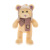 Cute Cotton-Padded Cap Little Bear Plush Toys Hat Little Bear Doll Children Doll Ragdoll Sleep Companion Throw Pillow Gift