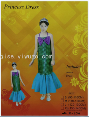 Mermaid Princess Dress Ball Costume Festival Costume Performance Costume Performance Costume Anime Clothing