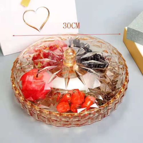 transparent acrylic dried fruit tray