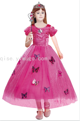 Princess Dress Dance Dress Party Costume Stage Makeup Cosplay Costume Drama Performance Costume