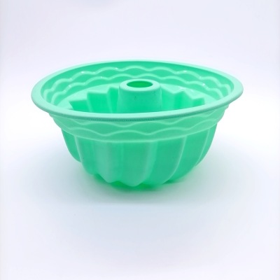 8-Inch Single-Hole Pumpkin Chiffon Cake Mold Silicone Cake Mold Household Oven Microwave Oven Baking Tool