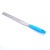 Stainless Steel Blue Plastic Handle Scraper Angle Right Angle Cake Scraper Baking 6/8/10/12