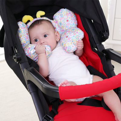 Cartoon Butterfly Baby Shaping Pillow Baby Stroller Butterfly Pillow Baby Anti-Rollover Pillow