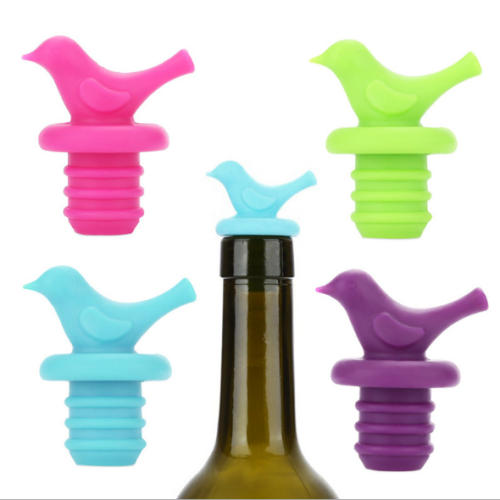 bird silica gel bottle stopper