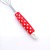 Plastic Handle Stainless Steel Eggbeater Household Manual Flour Egg Blender Baking Tool 10-Inch