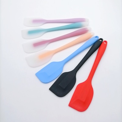 Spot Large Integrated Silicone Scraper Cake Cream Scraper Butter Butter Scraper Baking Tool Kitchen Utensils