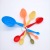 Factory Direct Sales Card Binding Baking Tool Plastic Measuring Cups Measuring Spoon 9Pc Color Measuring Spoon