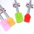 Split Type High Temperature Resistant DIY Stainless Steel Handle Silicone Scraper Oil Brush Baking Tool Cake Scraper Oil Brush