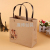 Customized Rivet Tea Handbag Kraft Paper Bag Clothing Nailing Bag Takeaway Advertising Hand Bag Customized Logo