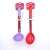 Silicone Kitchen Set Stainless Steel Handle Silicone Kitchenware Set 8-Piece Non-Stick Pan Ladel Tool Set