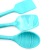 Baking One-Piece Small Marbling Full Silicone Cake Scraper High Temperature Resistance Butter Knife Non-Stick Spatula