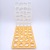 round Card Baking Mold Biscuit Mold 24-Hole Fruit Pattern 33*22 * 1cm Single Hole Diameter about 4cm