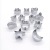 12Pc Stainless Steel Cookie Cutter Die Farfalle Carving Cutter Household Pasta Pastry Baking Tool Large and Small Sizes