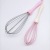 8-Inch 10-Inch Plastic Handle Silicone Eggbeater Stainless Steel Eggbeater Cream Egg Batter for Baking