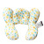 Cartoon Butterfly Baby Shaping Pillow Baby Stroller Butterfly Pillow Baby Anti-Rollover Pillow
