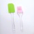 Silicone Brush Scraper 2Pc Large Baking Oil Brush Butter Knife Household DIY Baking Tool Card Holder