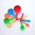 Factory Direct Sales Card Binding Baking Tool Plastic Measuring Cups Measuring Spoon 10Pc Color Measuring Spoon