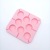 Factory Direct Sales Lollipop Mold DIY Cute Funny 8-Piece Facial Expression Cake Mold High Temperature Resistance Edible Silicon