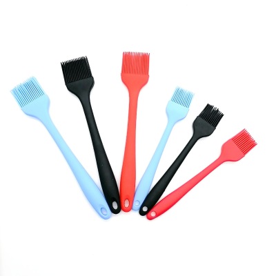 Integrated Heatproof Baking Artifact Silicone Brush Food Barbecue Kitchen Household Size Hair Brush